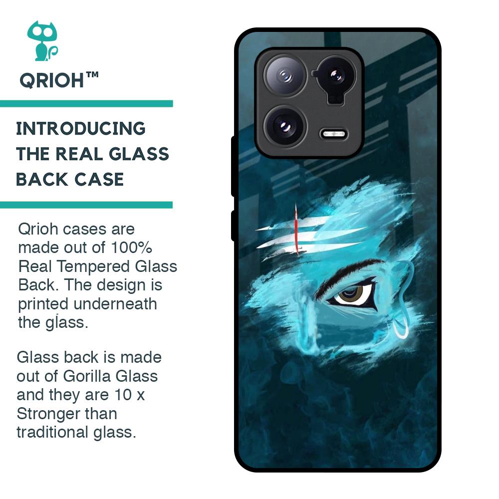 Power Of Trinetra Glass Case For Mi 13 Pro
