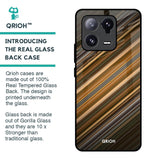 Diagonal Slash Pattern Glass Case for Mi 13 Pro