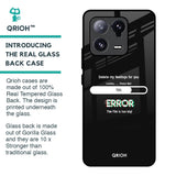 Error Glass Case for Mi 13 Pro