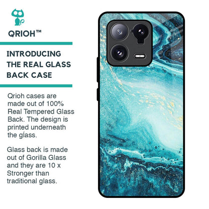 Sea Water Glass Case for Mi 13 Pro