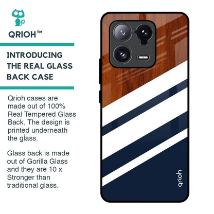 Bold Stripes Glass Case for Mi 13 Pro