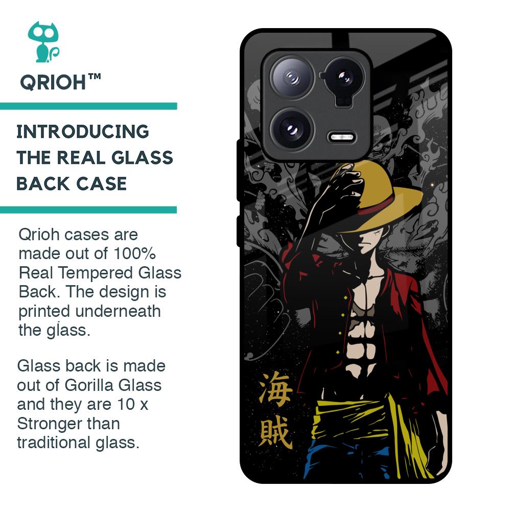 Dark Luffy Glass Case for Mi 13 Pro