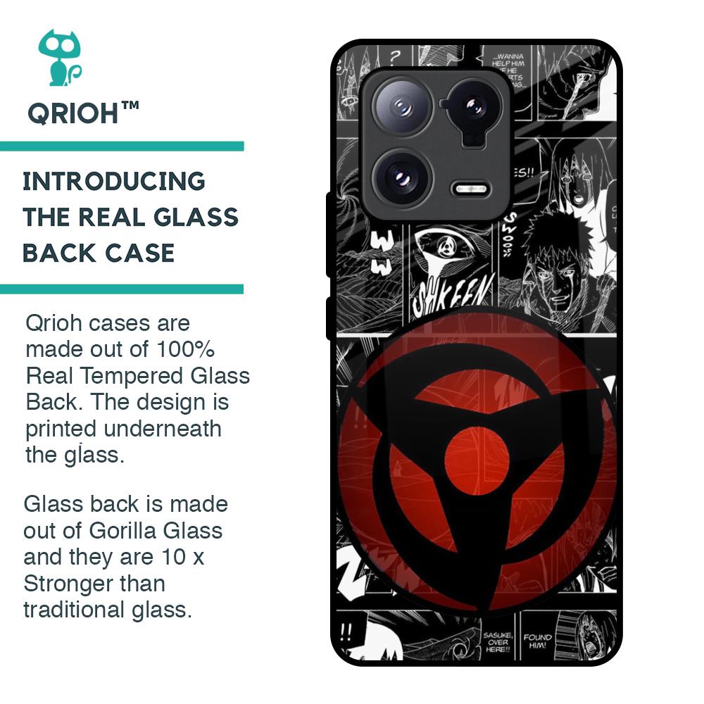 Sharingan Glass Case for Mi 13 Pro
