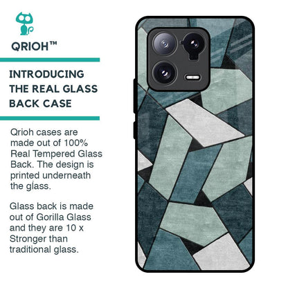 Abstact Tiles Glass Case for Mi 13 Pro
