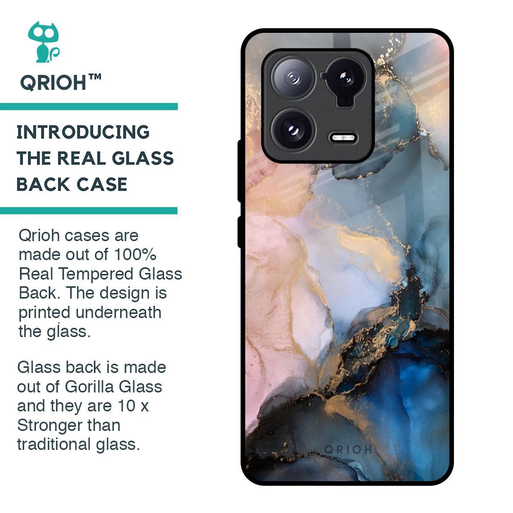 Marble Ink Abstract Glass Case for Mi 13 Pro