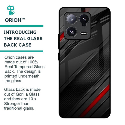 Modern Abstract Glass Case for Mi 13 Pro