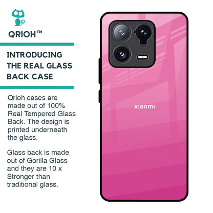 Pink Ribbon Caddy Glass Case for Mi 13 Pro