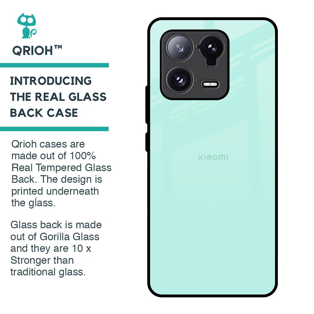 Teal Glass Case for Mi 13 Pro