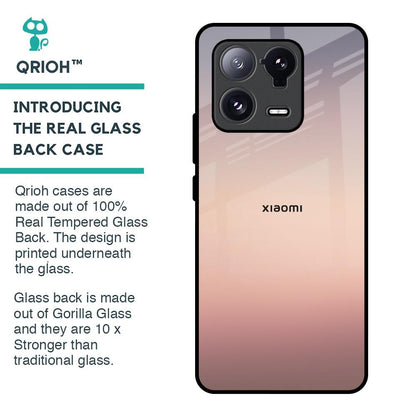 Golden Mauve Glass Case for Mi 13 Pro