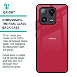 Solo Maroon Glass case for Mi 13 Pro