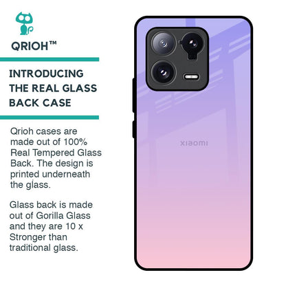 Lavender Gradient Glass Case for Mi 13 Pro
