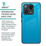 Blue Aqua Glass Case for Mi 13 Pro