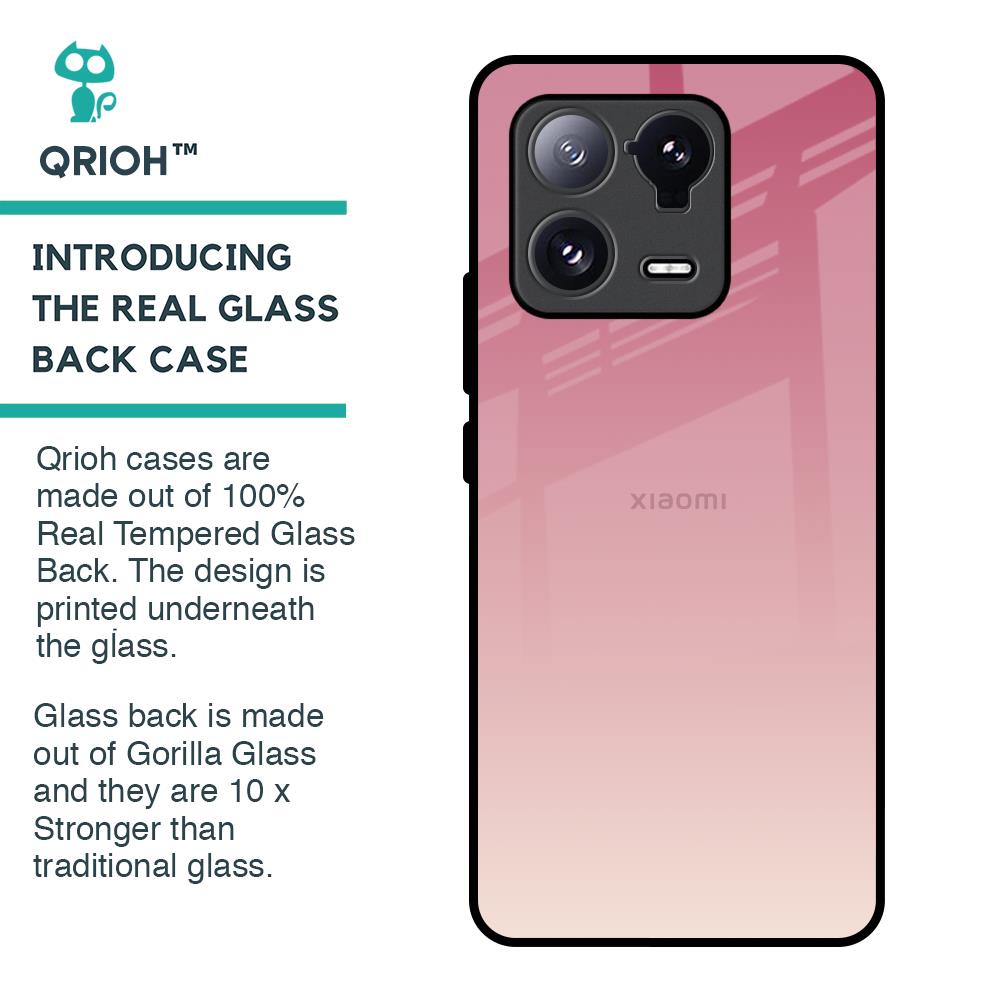 Blooming Pink Glass Case for Mi 13 Pro