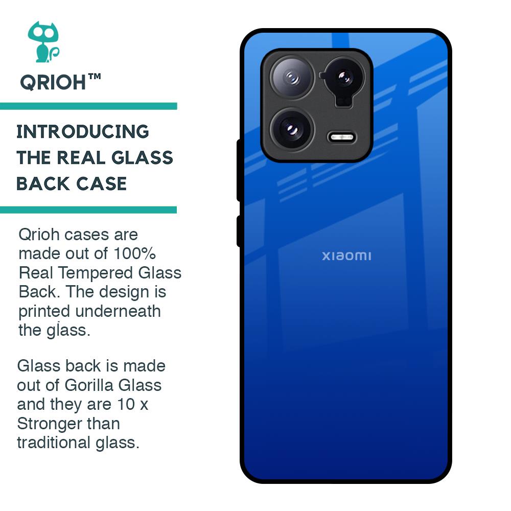 Egyptian Blue Glass Case for Mi 13 Pro