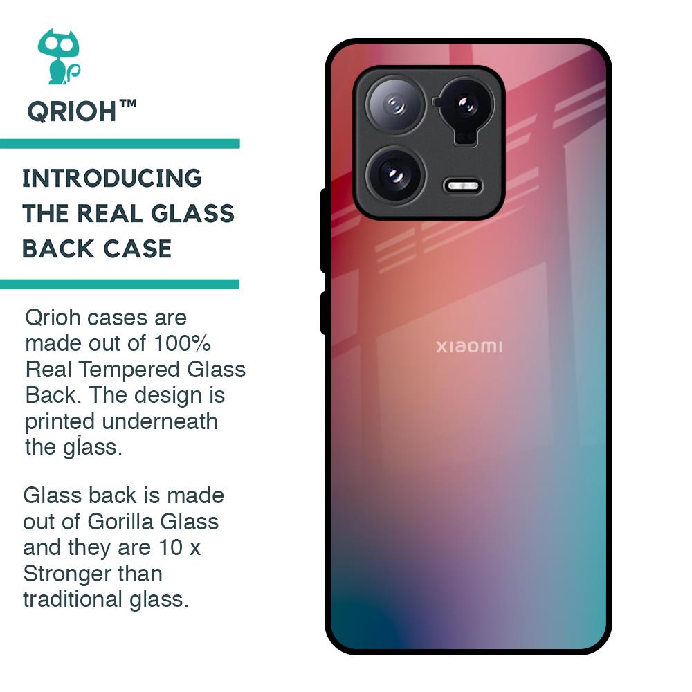 Dusty Multi Gradient Glass Case for Mi 13 Pro