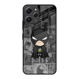 Cartoon Art Redmi 12 Glass Back Cover Online