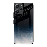 Black Aura Redmi 12 Glass Back Cover Online