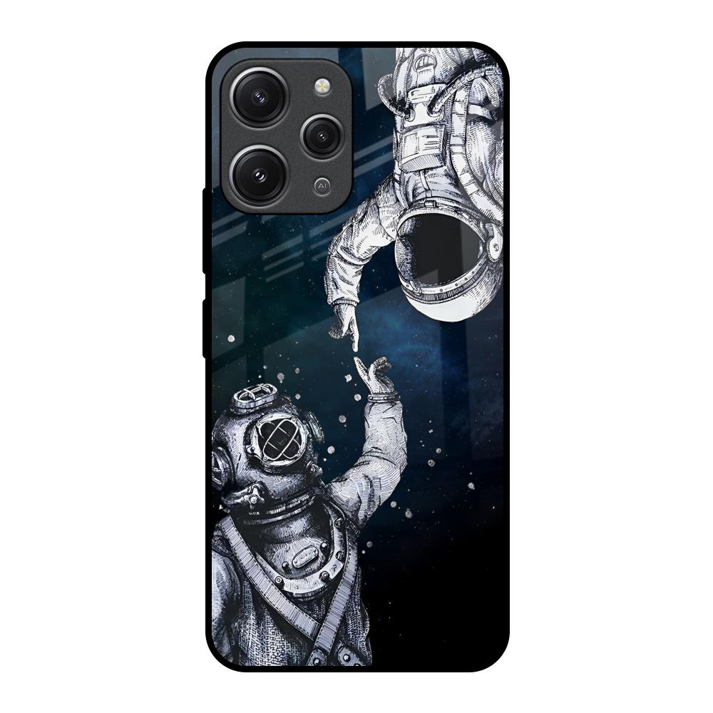 Astro Connect Redmi 12 Glass Back Cover Online