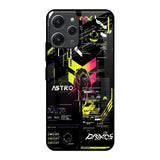 Astro Glitch Redmi 12 Glass Back Cover Online