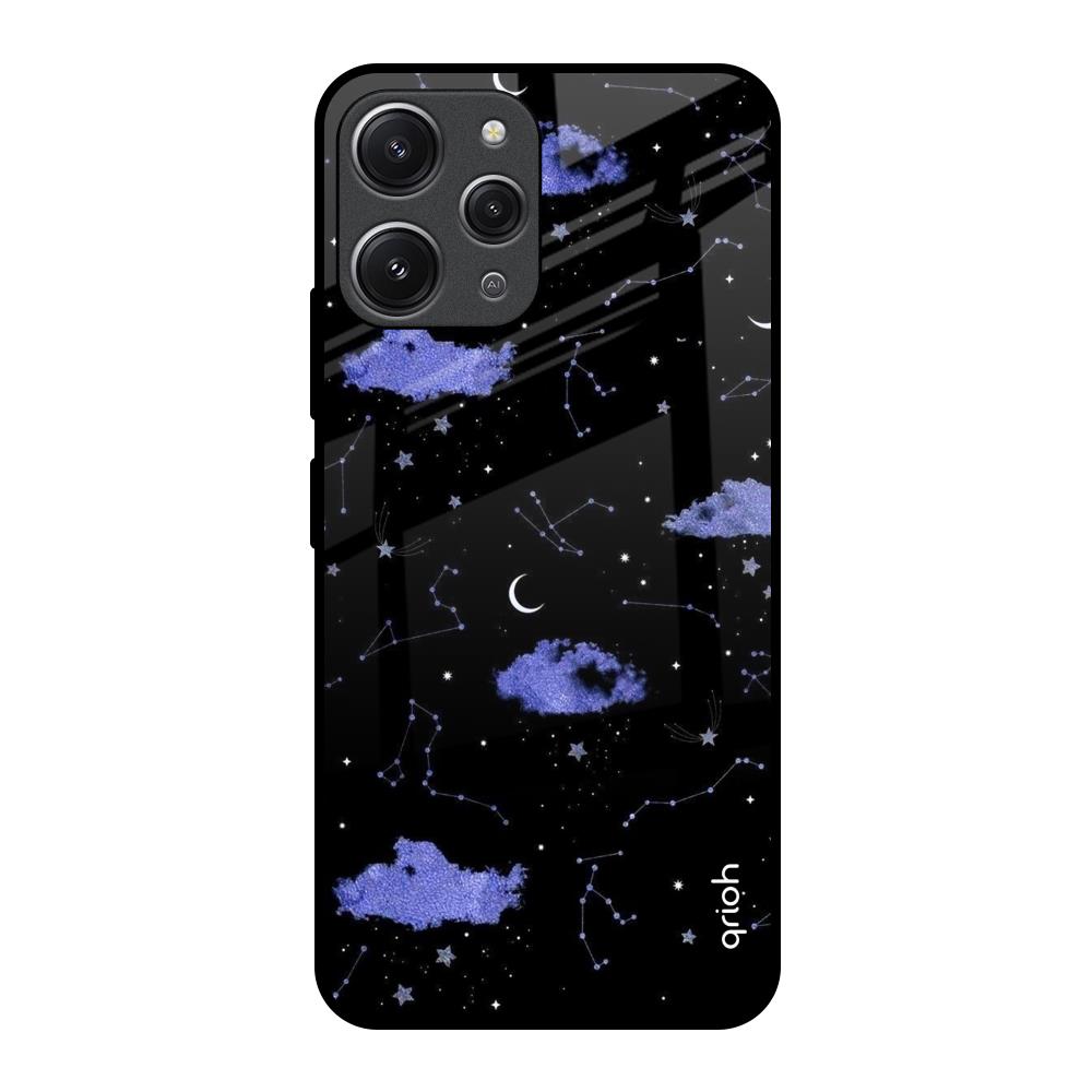 Constellations Redmi 12 Glass Back Cover Online
