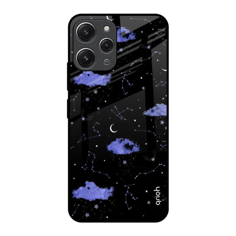 Constellations Redmi 12 Glass Back Cover Online