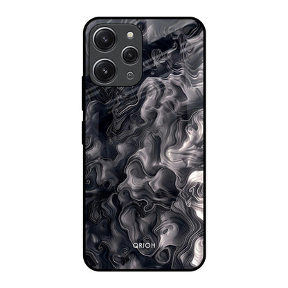 Cryptic Smoke Redmi 12 Glass Back Cover Online