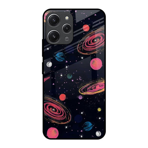 Galaxy In Dream Redmi 12 Glass Back Cover Online
