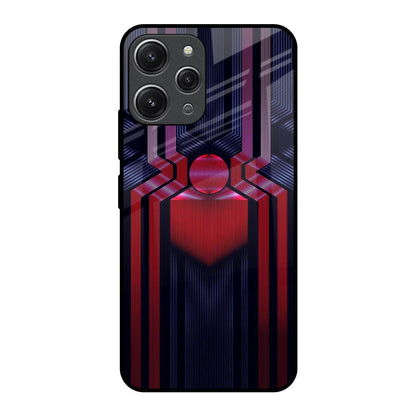 Super Art Logo Redmi 12 Glass Back Cover Online