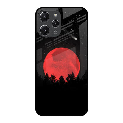 Moonlight Aesthetic Redmi 12 Glass Back Cover Online
