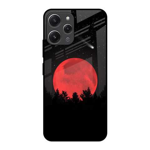Moonlight Aesthetic Redmi 12 Glass Back Cover Online