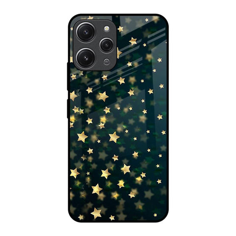 Dazzling Stars Redmi 12 Glass Back Cover Online