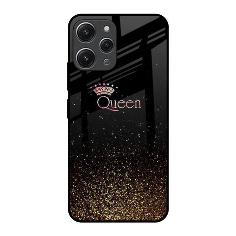 I Am The Queen Redmi 12 Glass Back Cover Online