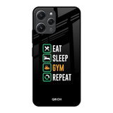 Daily Routine Redmi 12 Glass Back Cover Online