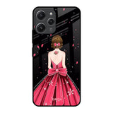 Fashion Princess Redmi 12 Glass Back Cover Online