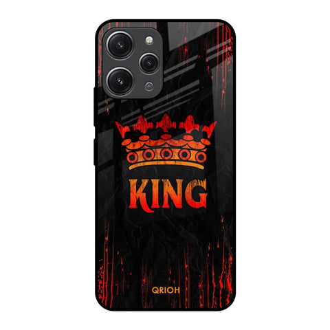 Royal King Redmi 12 Glass Back Cover Online