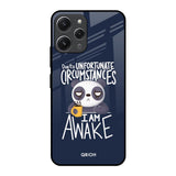 Struggling Panda Redmi 12 Glass Back Cover Online