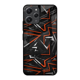 Vector Art Redmi 12 Glass Back Cover Online