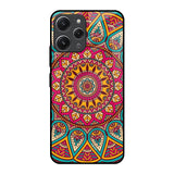 Elegant Mandala Redmi 12 Glass Back Cover Online
