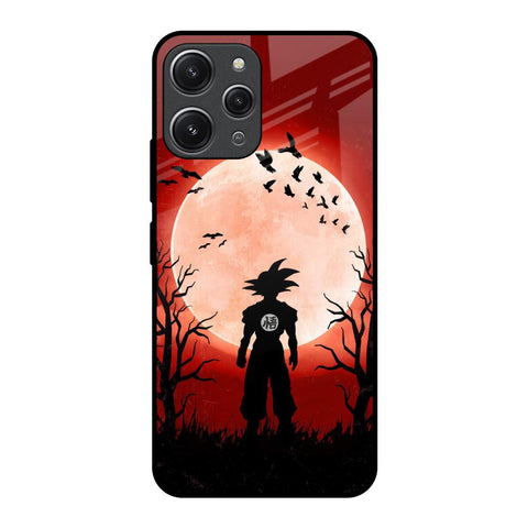 Winter Forest Redmi 12 Glass Back Cover Online