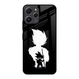 Monochrome Goku Redmi 12 Glass Back Cover Online