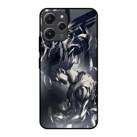 Sketch Art DB Redmi 12 Glass Back Cover Online