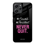 Be Focused Redmi 12 Glass Back Cover Online