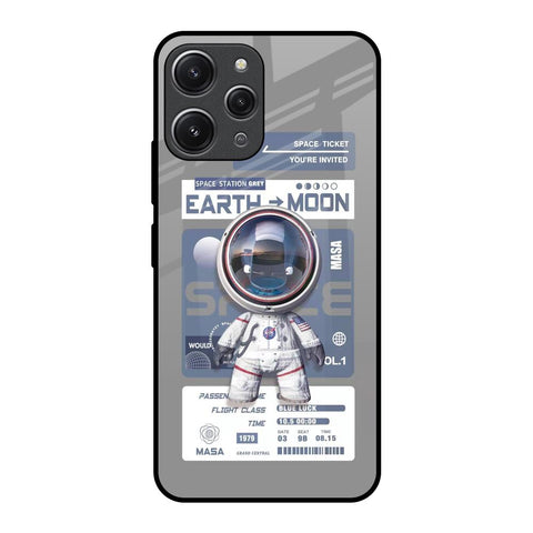 Space Flight Pass Redmi 12 Glass Back Cover Online