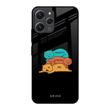 Anxiety Stress Redmi 12 Glass Back Cover Online