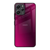 Pink Burst Redmi 12 Glass Back Cover Online