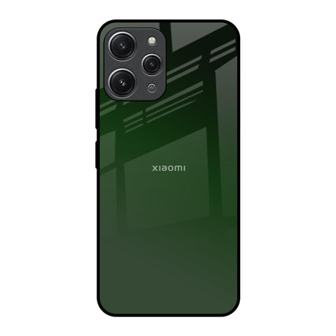 Deep Forest Redmi 12 Glass Back Cover Online