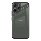 Charcoal Redmi 12 Glass Back Cover Online