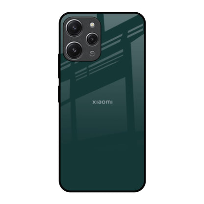 Olive Redmi 12 Glass Back Cover Online