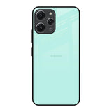 Teal Redmi 12 Glass Back Cover Online