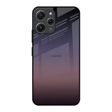 Grey Ombre Redmi 12 Glass Back Cover Online